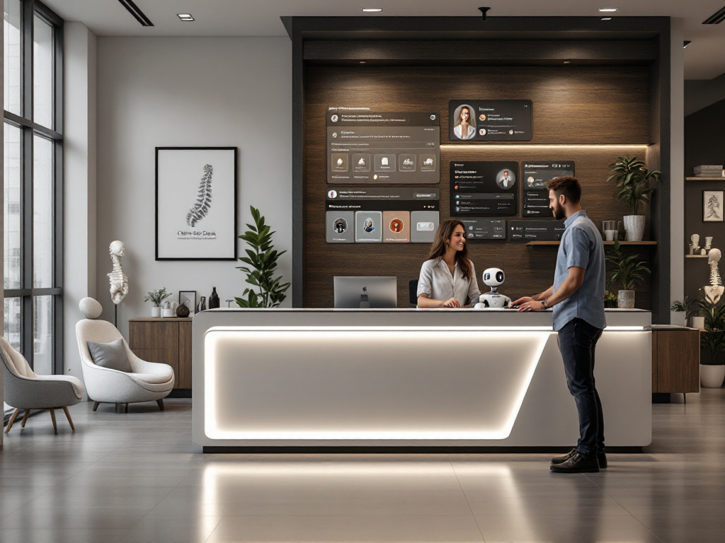 chiro front desk automation